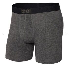 SAXX VIBE Boxer Briefs “Graphite Heather"